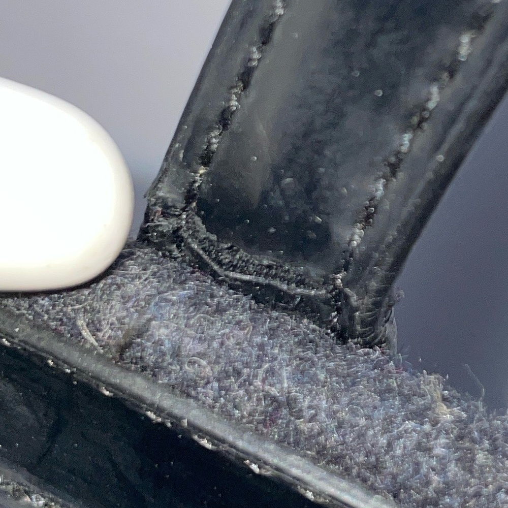 Coach Signature Stripe N/S Wool Tote - Picture 7 of 16